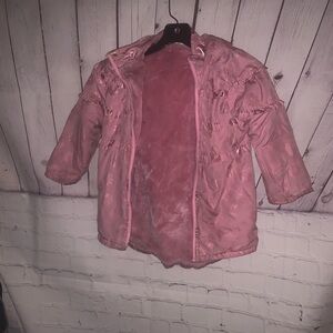 Penelope Mack Pink Puffer Jacket for Kids